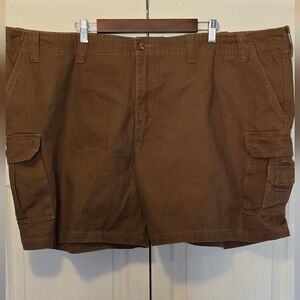 Men's Brown Cargo Shorts 50"x6"